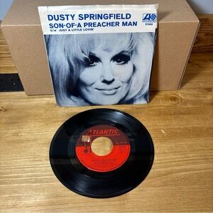 Dusty Springfield Son Of A Preacher Man Atlantic Records 45 w/Picture Sleeve